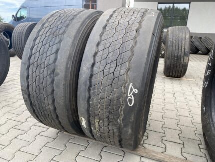  Opony ciężarowe używana 385/55R22.5 BRIDGESTONE DURAVIS R-TRAILER 002 / 14-16mm