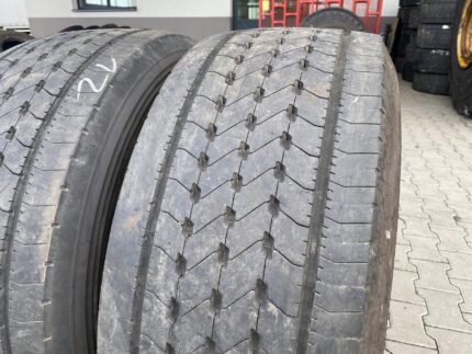 Opony ciężarowe używana 385/55R22.5 GOODYEAR KMAX S GEN-2 / 10-12mm