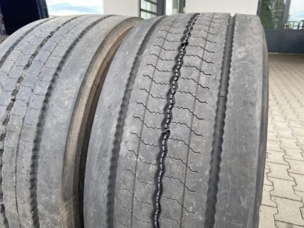 Opony ciężarowe używana 385/55R22.5 BRIDGESTONE DURAVIS R-STEER 002 / 10-12mm
