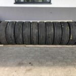  Opony ciężarowe używana 205/65R17.5 CONTINENTAL HTR2 / 7-8mm