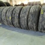  Opony ciężarowe używana 205/65R17.5 GOODYEAR KMAX T / 5-7mm