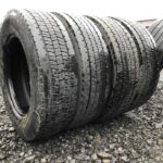  Opony ciężarowe używana 205/75R17.5 GOODYEAR REGIONAL RHD II / 6-8mm