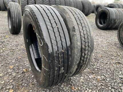  Opony ciężarowe używana 205/75R17.5 HANKOOK SMART FLEX AH35 / 9-10mm