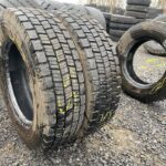  Opony ciężarowe używana 205/75R17.5 MICHELIN XDE2 / 14mm