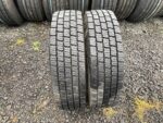Opony ciężarowe używana 215/75R17.5 BIEŻNIKOWANA TYP KOSTKA / 14-15mm