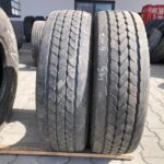  Opona ciężarowa używana 215/75R17.5 GOODYEAR KMAX S / 6-7mm