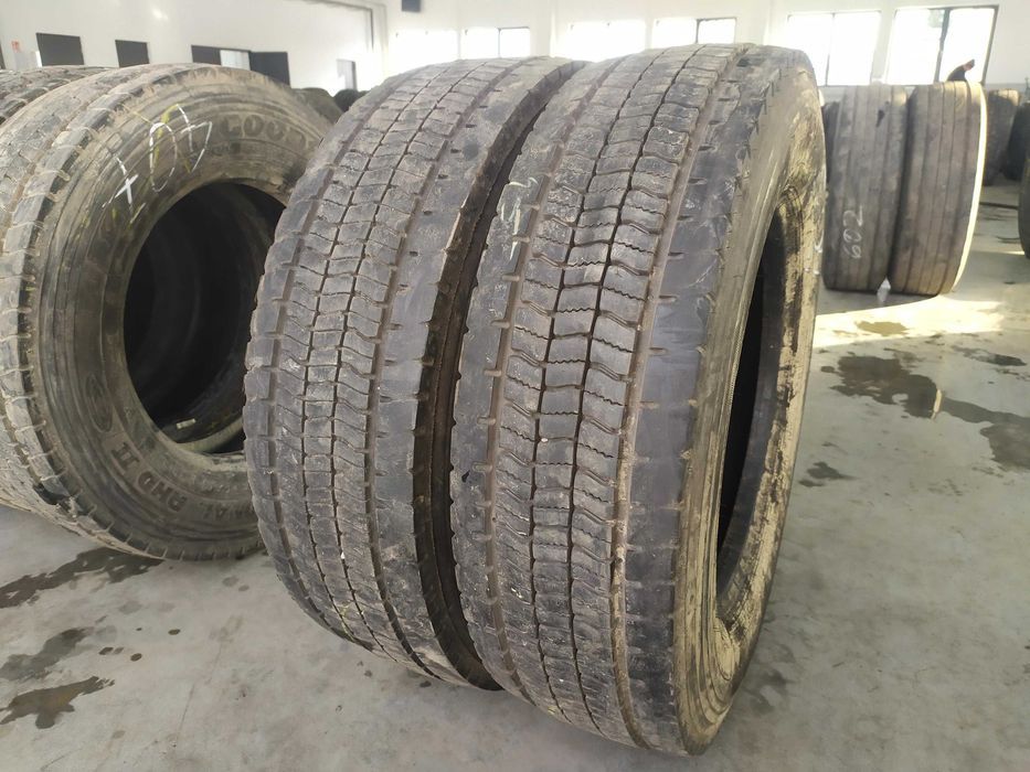 Opony ciężarowe używana 215/75R17.5 GOODYEAR REGIONAL RHD II / 8-10mm Opony ciężarowe używana 215/75R17.5 GOODYEAR REGIONAL RHD II / 8-10mm