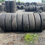  Opony ciężarowe używana 215/75R17.5 GOODYEAR KMAX T / POGŁĘBIANE