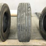  Opona ciężarowa używana 215/75R17.5 TEAMSTAR TH TRAILER / 8-9mm