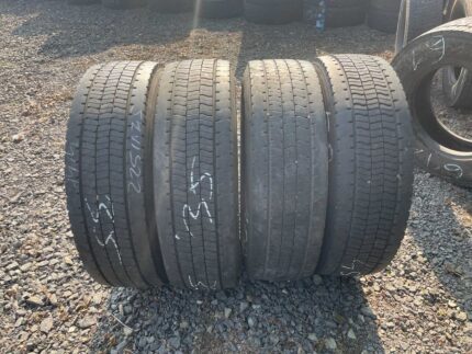  Opony ciężarowe używana 225/75R17.5 GOODYEAR REGIONAL RHD II / 6-9mm