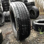  Opona ciężarowa używana 225/75R17.5 GOODYEAR REGIONAL RHD II / 7-8mm
