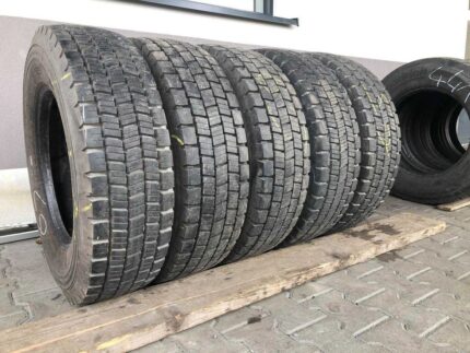  Opony ciężarowe używana 225/75R17.5 MICHELIN XDE2 / 12-14mm