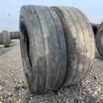  Opony ciężarowe używana 235/75R17.5 BRIDGESTONE R168 / 7mm