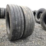  Opony ciężarowe używana 235/75R17.5 BRIDGESTONE R168 / 5-6mm