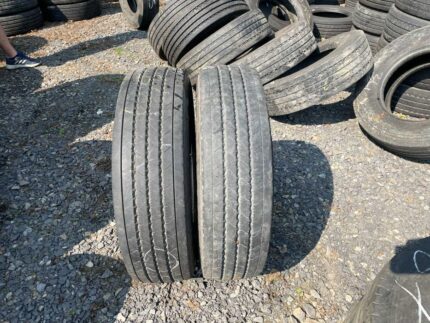  Opony ciężarowe używana 235/75R17.5 CONTINENTAL LSR1 / 9-10mm