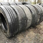  Opony ciężarowe używana 235/75R17.5 CONTINENTAL LSR1 / 7-8mm