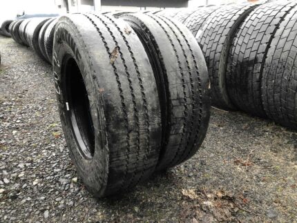  Opony ciężarowe używana 235/75R17.5 CONTINENTAL LSR1+ / 6mm