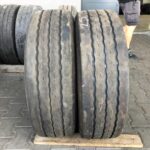  Opony ciężarowe używana 235/75R17.5 GOODYEAR KMAX T / 5-7mm