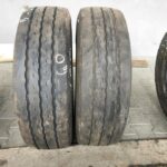  Opony ciężarowe używana 235/75R17.5 GOODYEAR KMAX T / 8-9mm