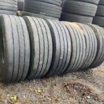  Opony ciężarowe używana 235/75R17.5 GOODYEAR KMAX T / POGŁĘBIANE