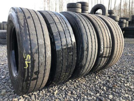  Opony ciężarowe używana 235/75R17.5 SEMPERIT RUNNER T2 / 7-9mm
