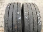 Opony ciężarowe używana 245/70R17.5 CONTINENTAL HTR2 / 6-8mm
