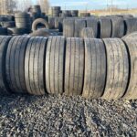  Opony ciężarowe używana 245/70R17.5 CONTINENTAL HTR2 / 6-9mm
