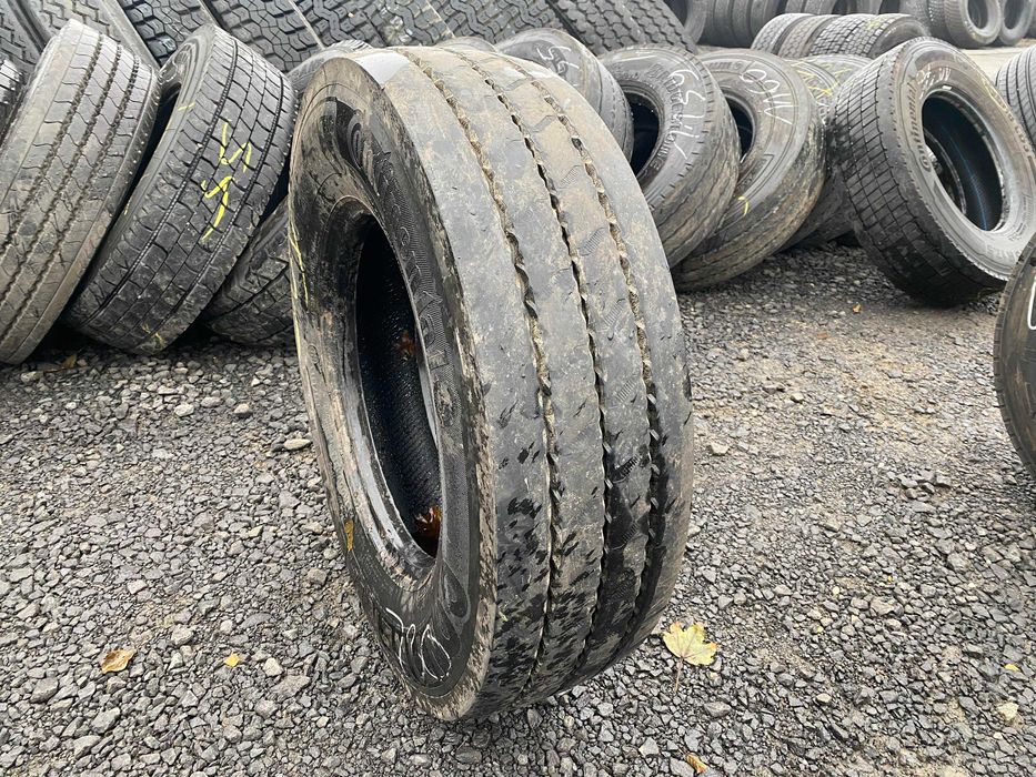 Opona ciężarowa używana 245/70R17.5 CONTINENTAL HTR2 / 11mm Opona ciężarowa używana 245/70R17.5 CONTINENTAL HTR2 / 11mm