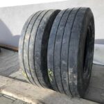  Opony ciężarowe używana 245/70R17.5 DUNLOP SP246 / 5-6mm