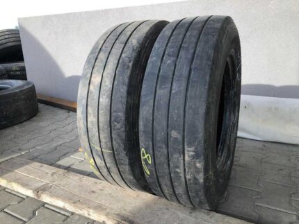  Opony ciężarowe używana 245/70R17.5 DUNLOP SP246 / 5-6mm