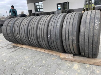 Opony ciężarowe używana 245/70R17.5 DUNLOP SP246 / POGŁĘBIANA