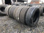 Opony ciężarowe używana 245/70R17.5 GOODYEAR KMAX T / 7-9mm