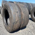  Opony ciężarowe używana 245/70R17.5 GOODYEAR KMAX T / 6mm