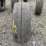  Opona ciężarowa używana 265/70R17.5 BRIDGESTONE R-STEER 002 / 5-6mm