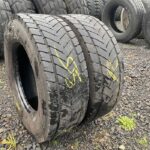  Opony ciężarowe używana 265/70R17.5 GOODYEAR KMAX D / 6-8mm