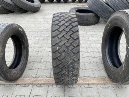  Opona ciężarowa używana 265/70R17.5 BIEŻNIKOWANA KRAIBURG TYP PODWÓJNE L / 10-11mm