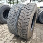  Opony ciężarowe używana 315/80R22.5 BIEŻNIKOWANA TYP MICHELIN XDY3 / 8-11mm