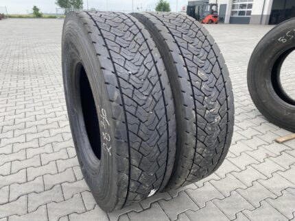  Opony ciężarowe 315/80R22.5 GOODYEAR KMAX D GEN-2 / 11-14mm