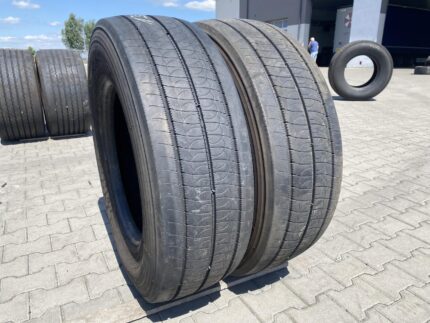  Opony ciężarowe 315/70R22.5 BRIDGESTONE ECOPIA H-STEER 002 / 8-9mm