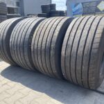  Opona ciężarowa używana 435/50R19.5 GOODYEAR KMAX T GEN-2 / 12mm