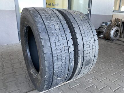  Opony ciężarowe używana 315/60R22.5 BRIDGESTONE H-DRIVE 002 ECOPIA / 8-10mm