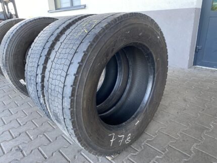 Opony ciężarowe używana 315/60R22.5 BRIDGESTONE H-DRIVE 002 ECOPIA / 8-10mm