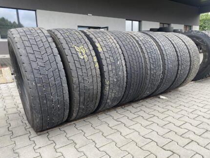  Opony ciężarowe używana 315/70R22.5 CONTINENTAL HYBRID HD3 / 7-9mm