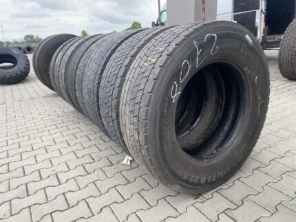 Opony ciężarowe używana 315/70R22.5 CONTINENTAL HYBRID HD3 / 7-9mm