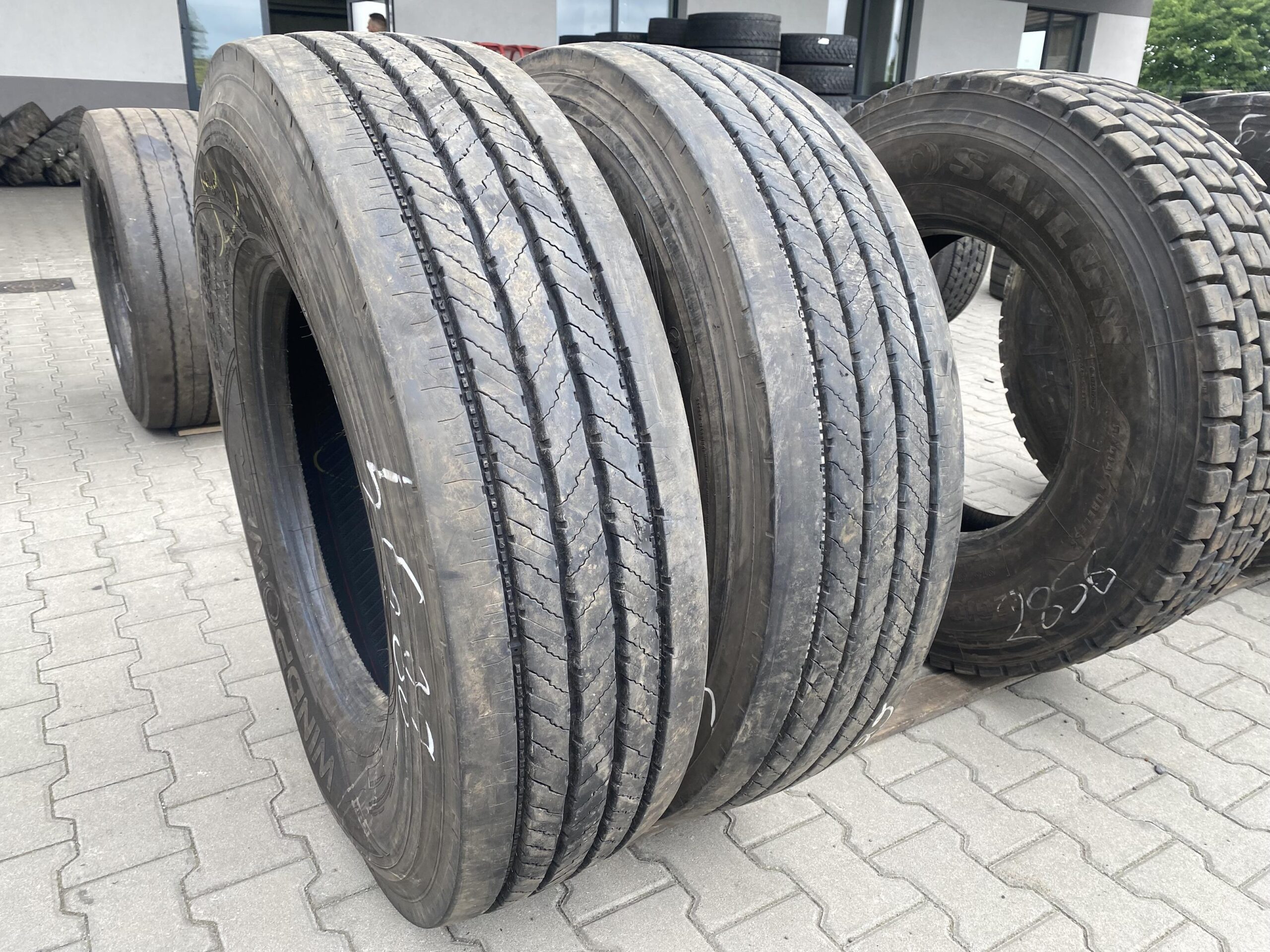 Opony ciężarowe używana 315/80R22.5 WINDPOWER PRO SR80 / 12-13mm Opony ciężarowe używana 315/80R22.5 WINDPOWER PRO SR80 / 12-13mm
