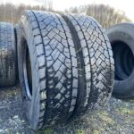  Używane opony ciężarowe 315/80R22.5 DUNLOP SP446 / 13-16mm