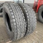  Używane opony ciężarowe 315/80R22.5 DUNLOP SP462 / 12-15mm