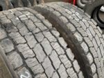 Używane opony ciężarowe 315/80R22.5 DUNLOP SP462 / 12-15mm