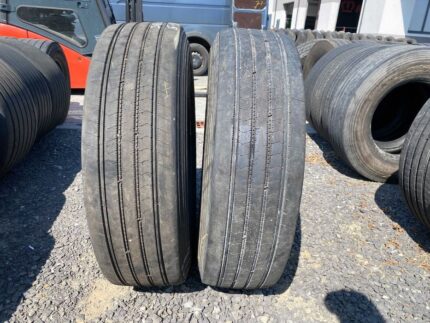  Używane opony ciężarowe 315/80R22.5 FIRESTONE FS422 PLUS / 8-9mm