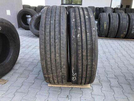  Używane opony ciężarowe 315/80R22.5 FIRESTONE FS422 / 11-12mm